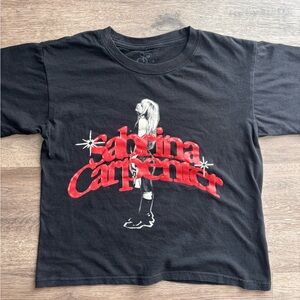 Black Sabrina Carpenter Tee Sz.S